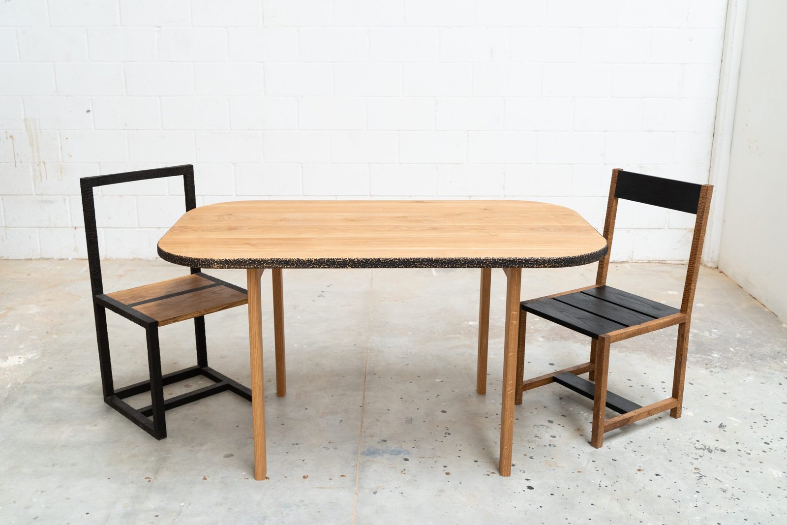 Mesa de comedor en roble